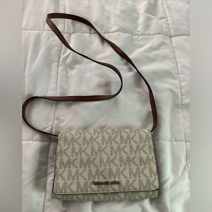 Michael Kors over the shoulder bag/ clutch
